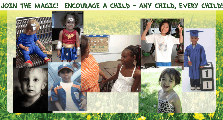 collage of children